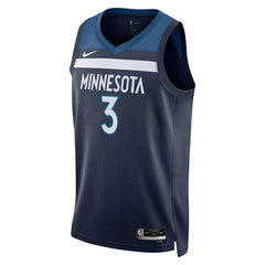 Jaden McDaniels Minnesota Timberwolves Unisex Swingman Jersey - Icon Edition - Navy