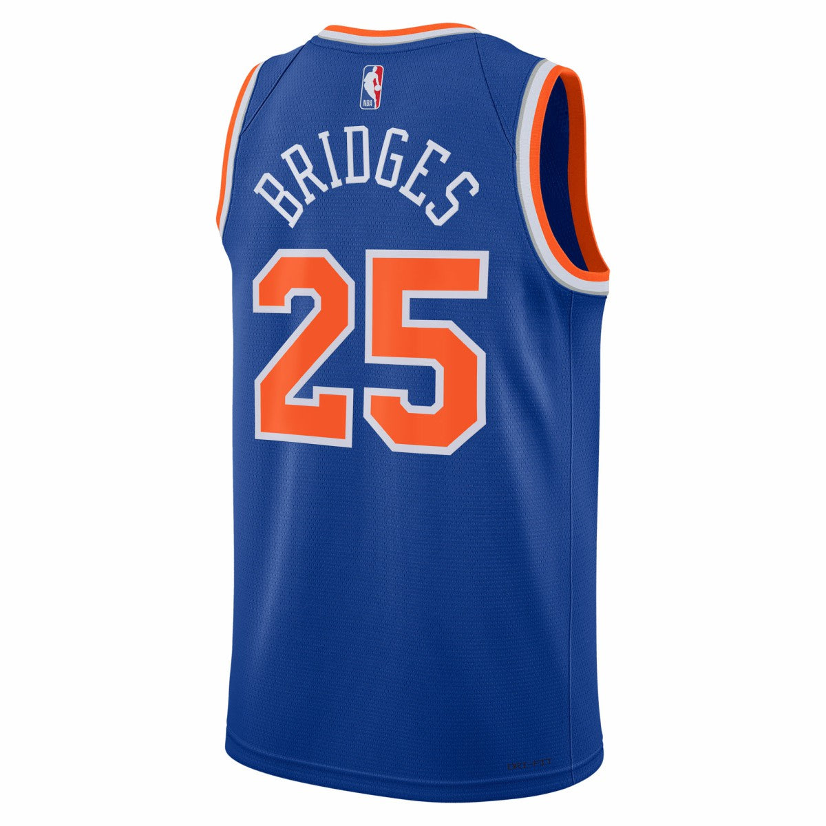 Mikal Bridges New York Knicks Unisex Swingman Jersey - Icon Edition - Blue