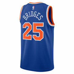 Mikal Bridges New York Knicks Unisex Swingman Jersey - Icon Edition - Blue