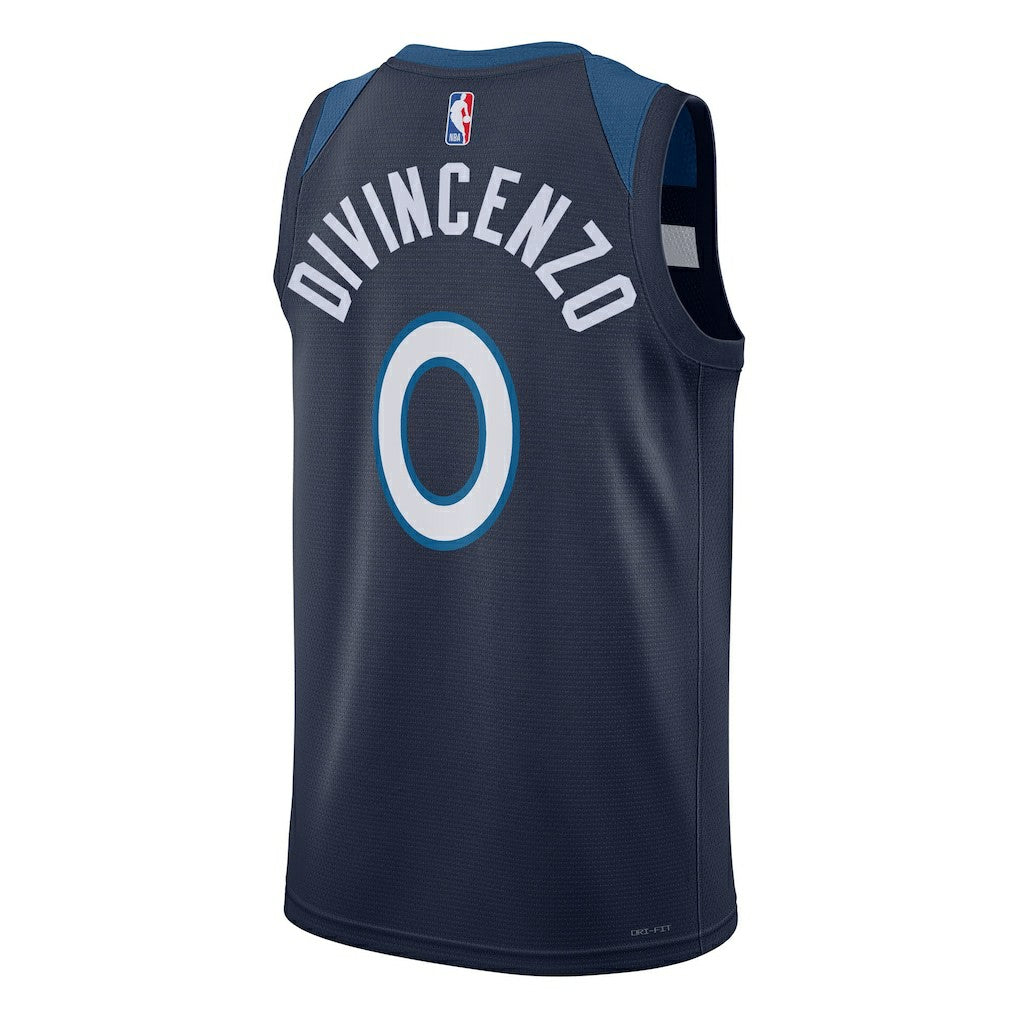 Donte DiVincenzo Minnesota Timberwolves Unisex Swingman Jersey - Icon Edition - Navy