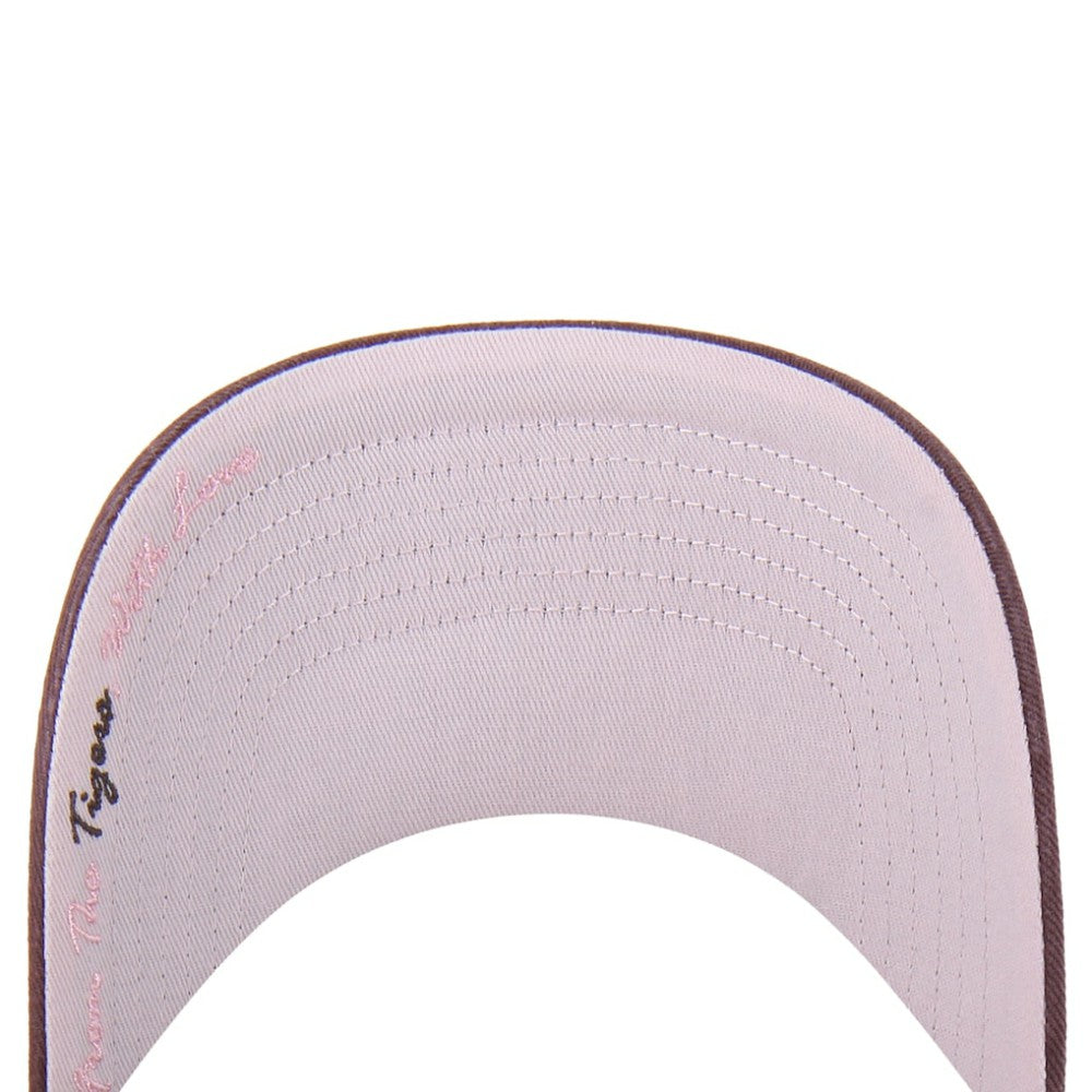 Detroit Tigers Unisex Love Letter Clean Up Adjustable Hat Stone/Burgundy | 47 brand