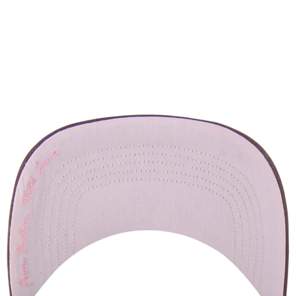 Boston Red Sox Unisex Love Letter Adjustable Hitch Hat Stone/Burgundy | 47 brand