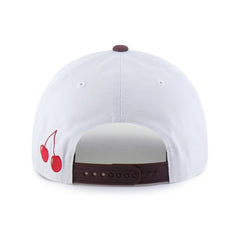 Detroit Tigers Unisex Love Letter Adjustable Hitch Hat Stone/Burgundy | 47 brand