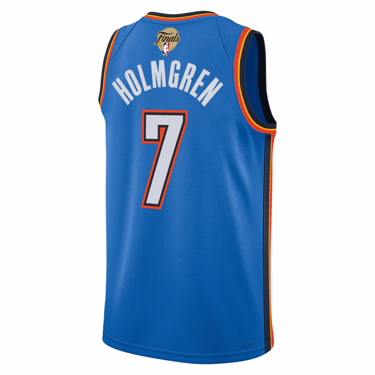 Chet Holmgren Oklahoma City Thunder Unisex 2025 NBA Finals Swingman Jersey - Icon Edition - Blue