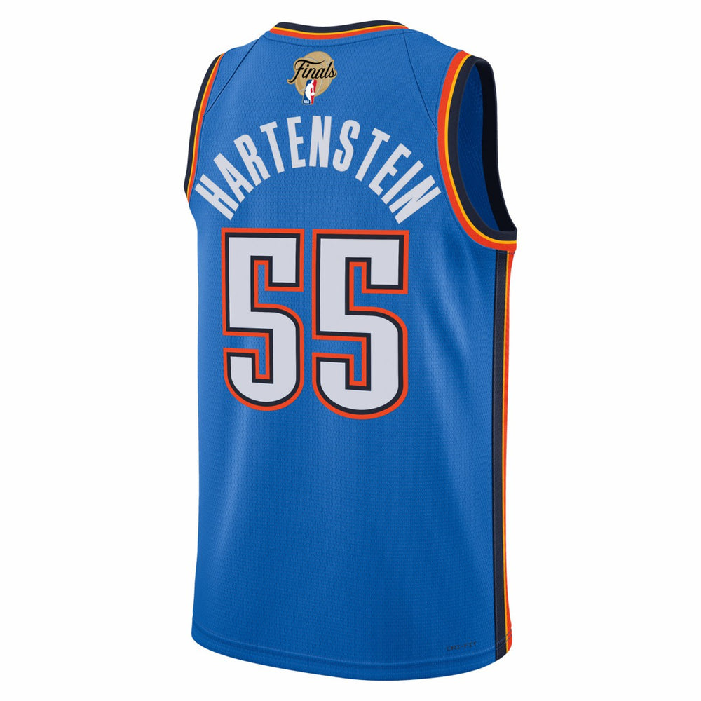 Isaiah Hartenstein Oklahoma City Thunder Unisex 2025 NBA Finals Swingman Jersey - Icon Edition - Blue