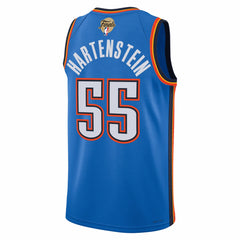 Isaiah Hartenstein Oklahoma City Thunder Unisex 2025 NBA Finals Swingman Jersey - Icon Edition - Blue