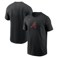Atlanta Braves Color Pop T-Shirt Black | Nike