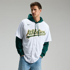 Nick Kurtz Athletics Home Replica Player Jersey - White