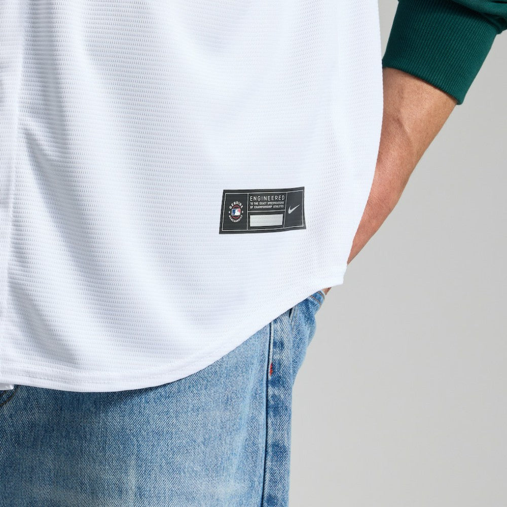 Nick Kurtz Athletics Home Replica Player Jersey - White