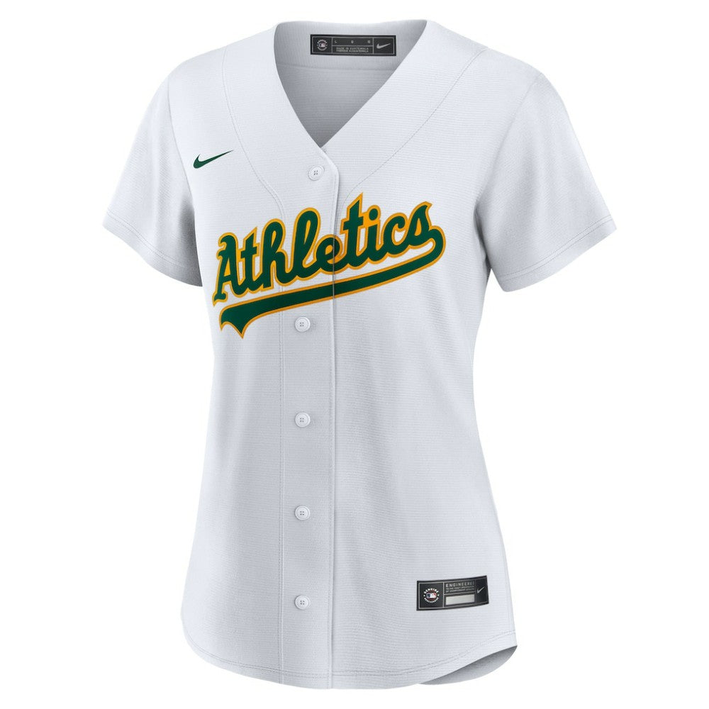 Nick Kurtz Athletics Women's Home Replica Player Jersey - White