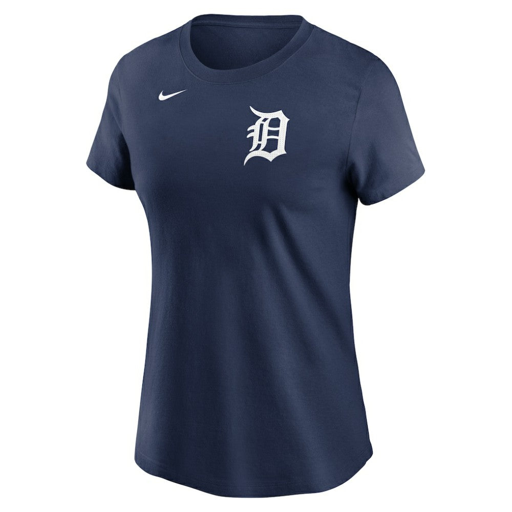 Riley Greene Detroit Tigers Women's Cooperstown Collection Fuse Name & Number T-Shirt Navy | Nike