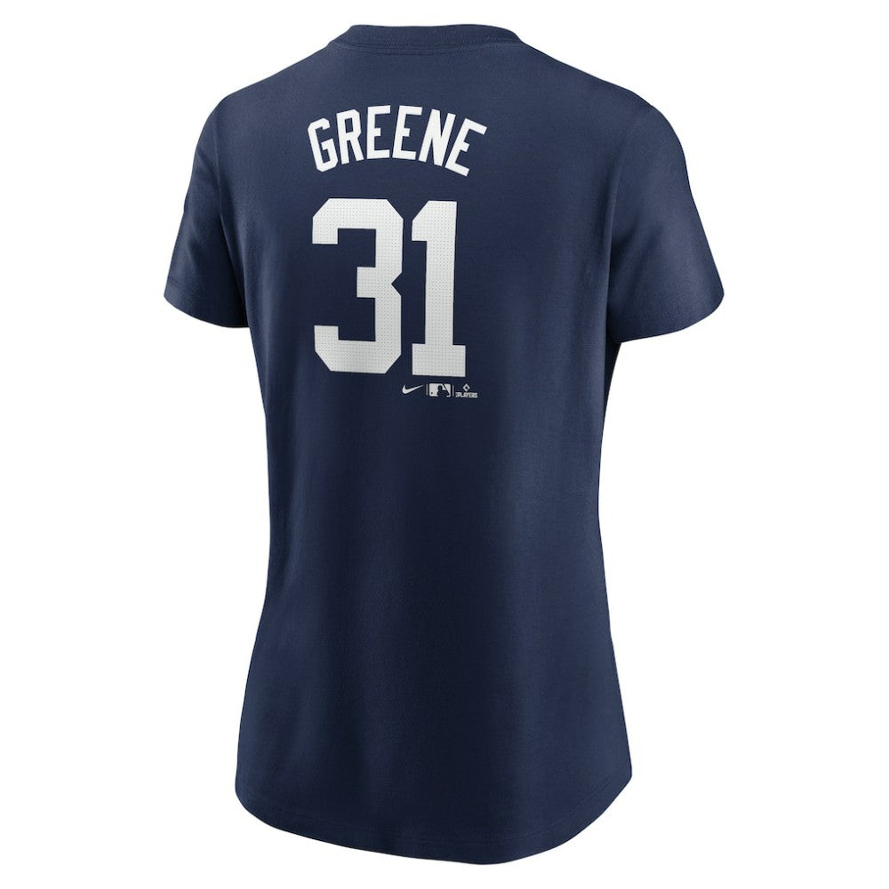 Riley Greene Detroit Tigers Women's Cooperstown Collection Fuse Name & Number T-Shirt Navy | Nike