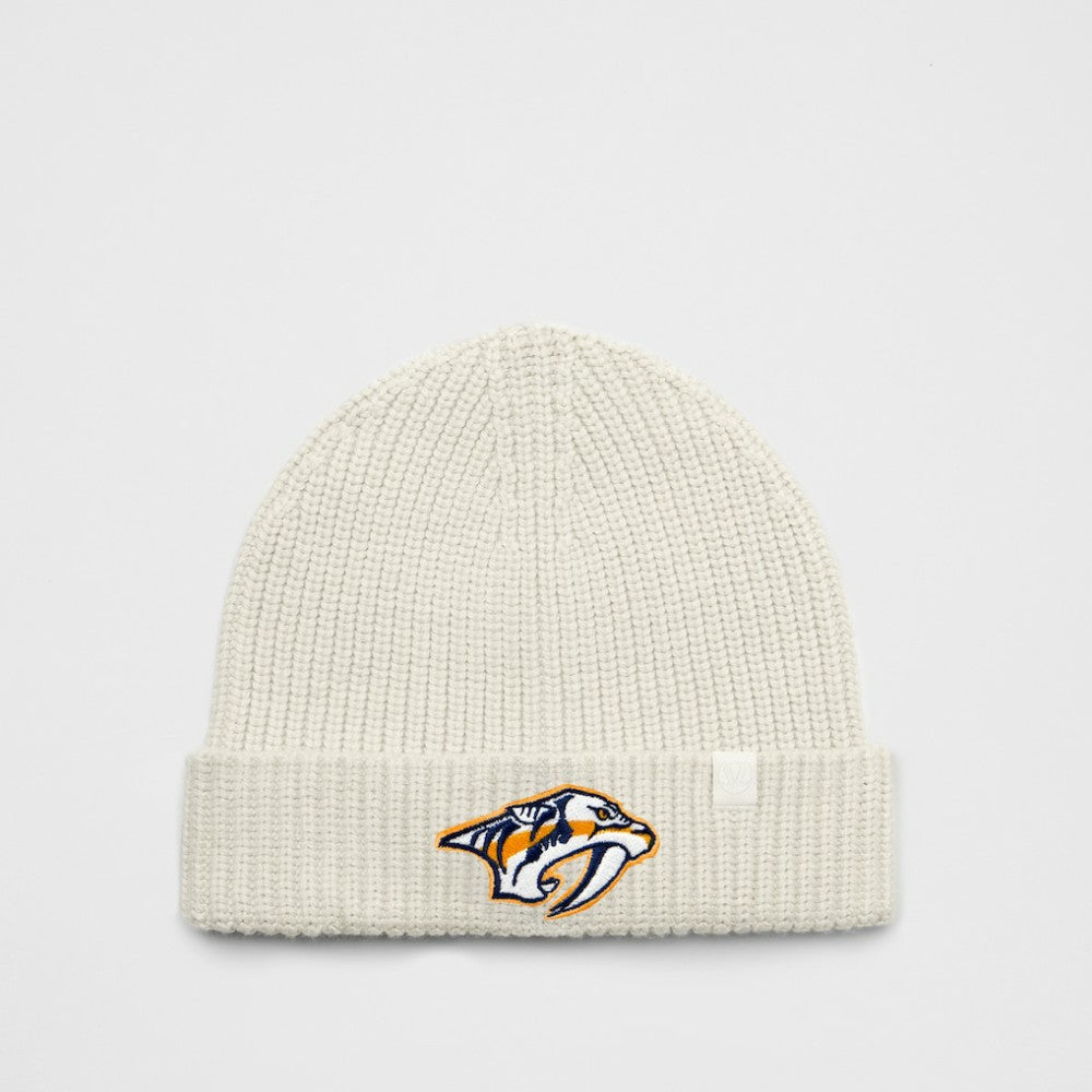 Nashville Predators lululemon Unisex Close-Fit Wool-Blend Ribbed Beanie Heathered Bone