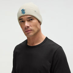 Seattle Kraken lululemon Unisex Close-Fit Wool-Blend Ribbed Beanie Heathered Bone
