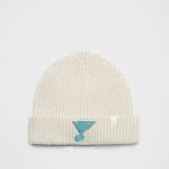 St. Louis Blues lululemon Unisex Close-Fit Wool-Blend Ribbed Beanie Heathered Bone