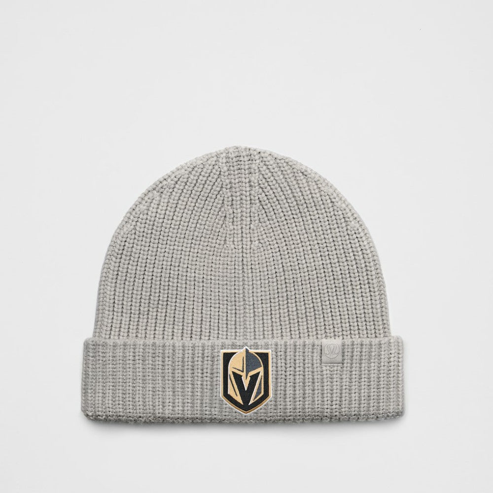 Vegas Golden Knights lululemon Unisex Close-Fit Wool-Blend Ribbed Beanie Heathered Gull Grey