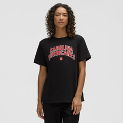 Carolina Hurricanes lululemon Women's All Yours Organic Cotton T-Shirt Black