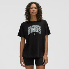 Los Angeles Kings lululemon Women's All Yours Organic Cotton T-Shirt Black