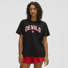 New Jersey Devils lululemon Women's All Yours Organic Cotton T-Shirt Black