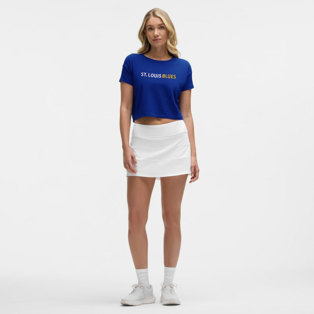 St. Louis Blues lululemon Women's Cates T-Shirt College Cobalt