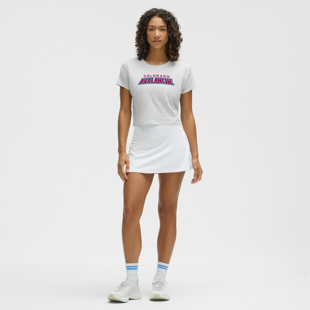 Colorado Avalanche lululemon Women's Cates T-Shirt Heathered Core Ultra Light Grey