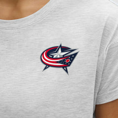 Columbus Blue Jackets lululemon Women's Cates T-Shirt Heathered Core Ultra Light Grey