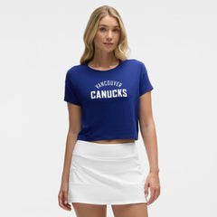 Vancouver Canucks lululemon Women's Cates T-Shirt Larkspur