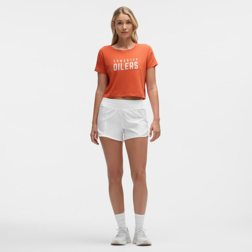 Edmonton Oilers lululemon Women's Cates T-Shirt Sienna