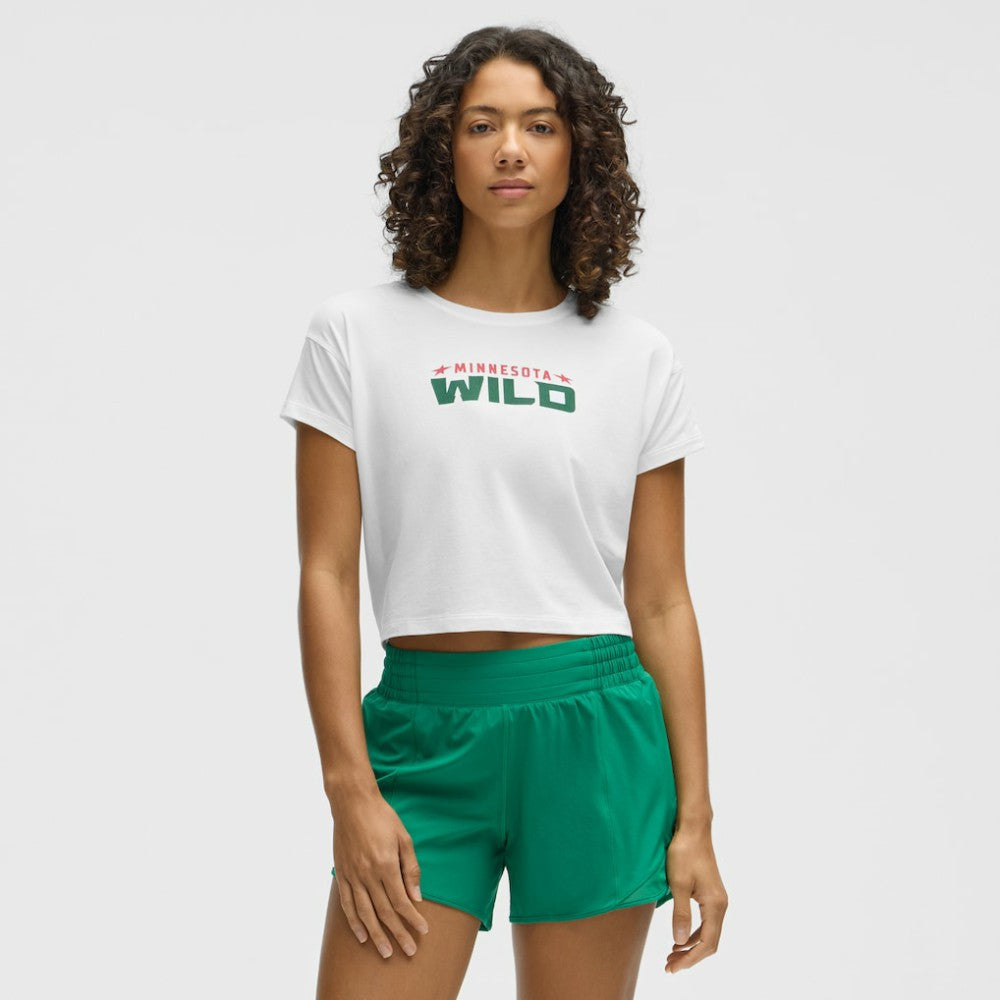 Minnesota Wild lululemon Women's Cates T-Shirt White