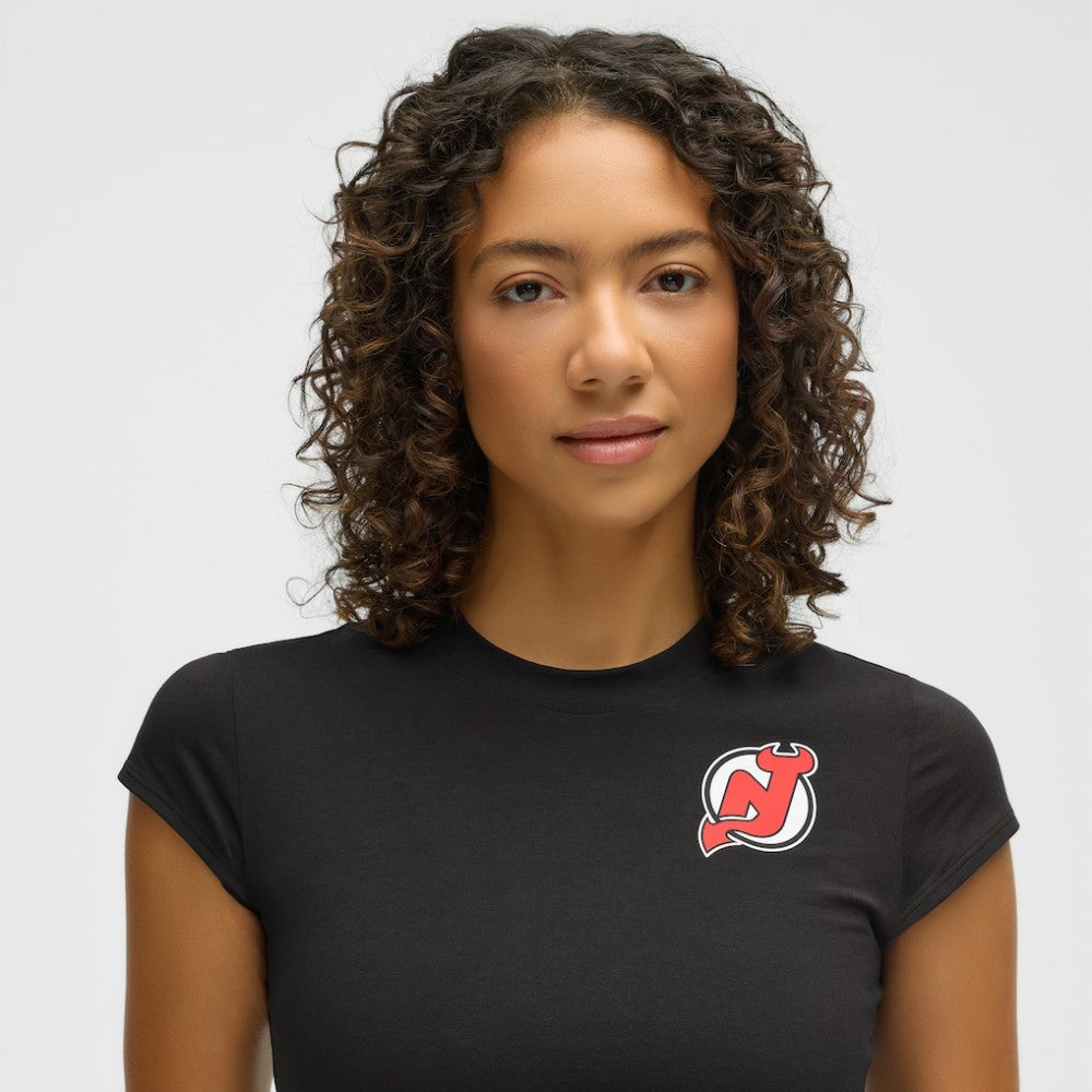 New Jersey Devils lululemon Women's Baby T-Shirt Black