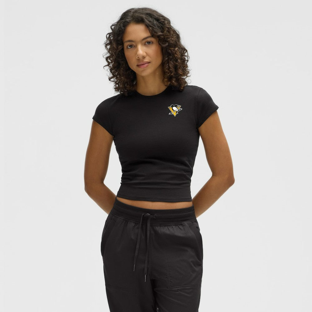 Pittsburgh Penguins lululemon Women's Baby T-Shirt Black