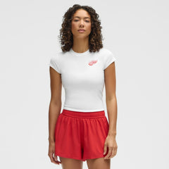 Detroit Red Wings lululemon Women's Baby T-Shirt White