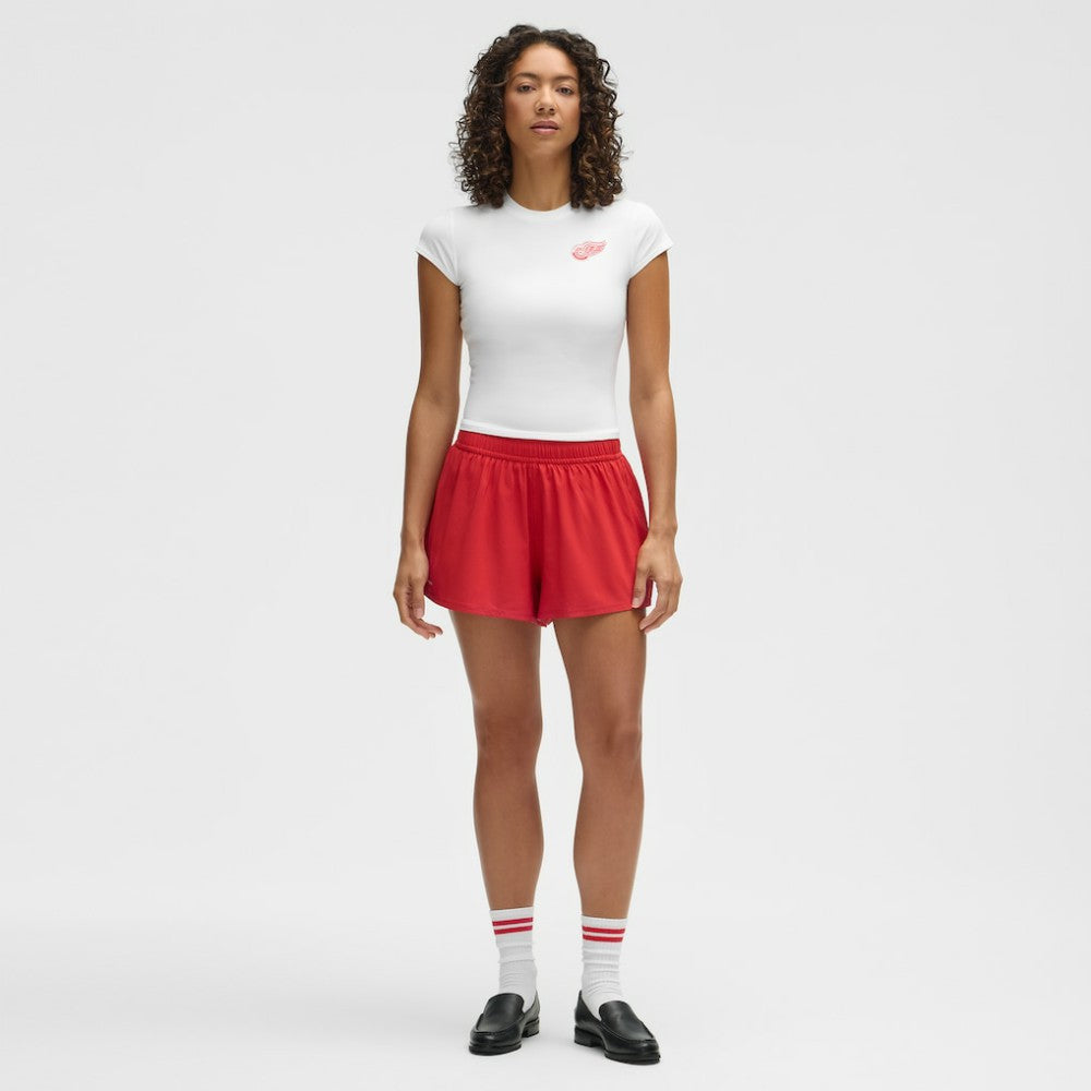 Detroit Red Wings lululemon Women's Baby T-Shirt White