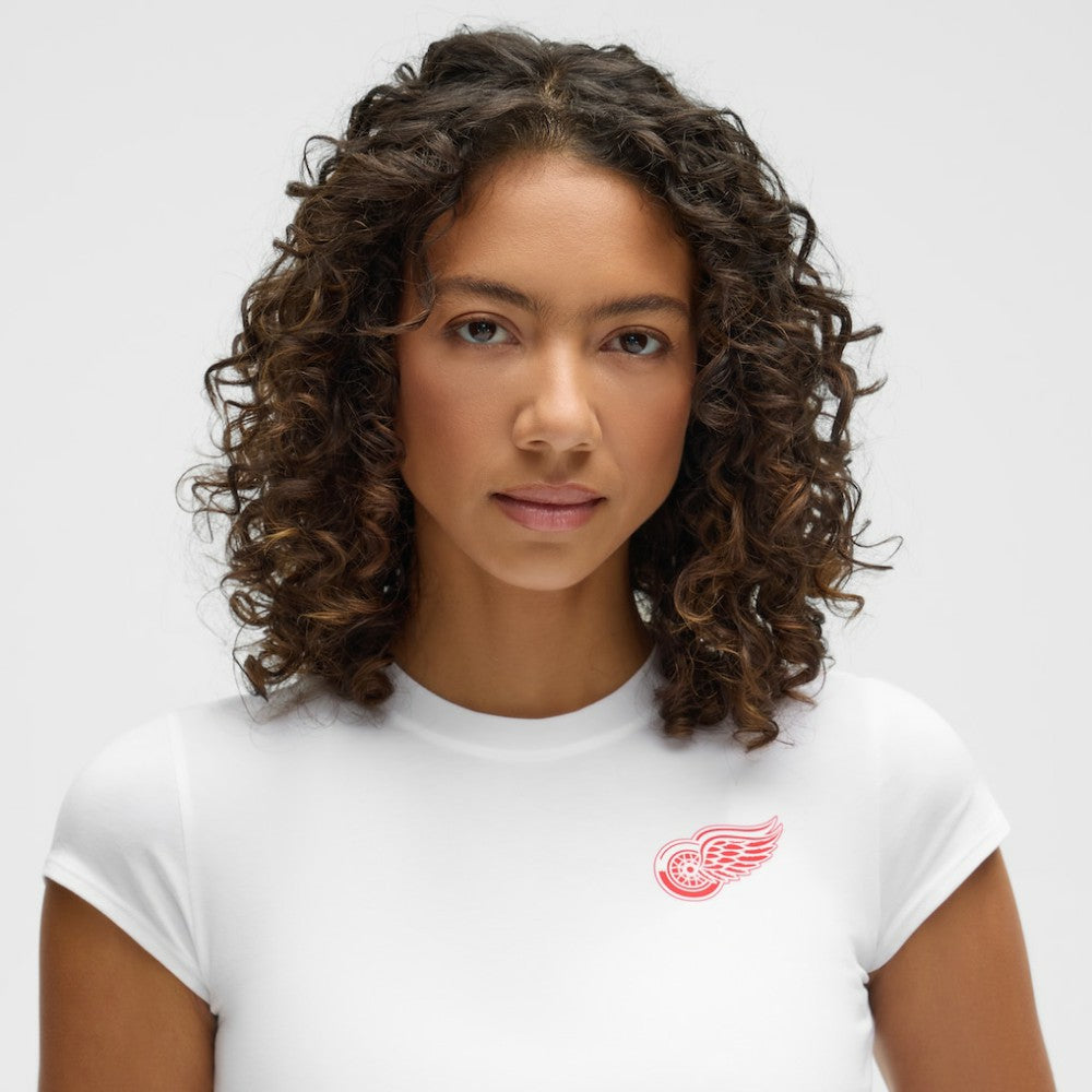 Detroit Red Wings lululemon Women's Baby T-Shirt White