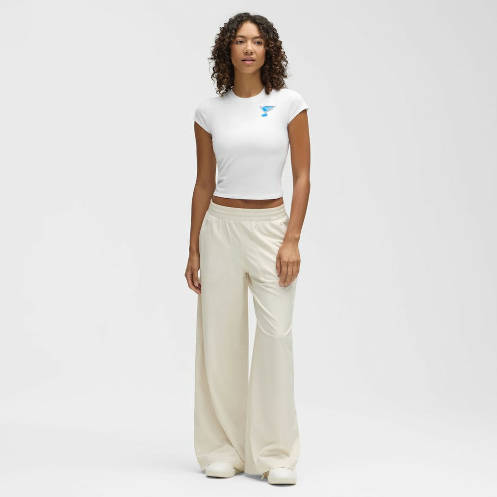 St. Louis Blues lululemon Women's Baby T-Shirt White