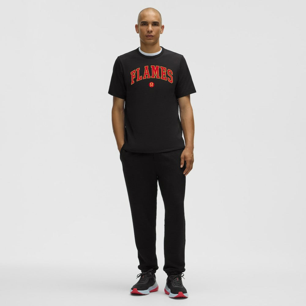 Calgary Flames lululemon Organic Cotton Classic-Fit T-Shirt Black