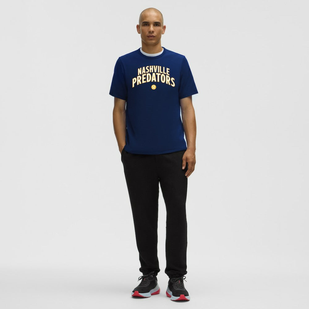 Nashville Predators lululemon Organic Cotton Classic-Fit T-Shirt Blue