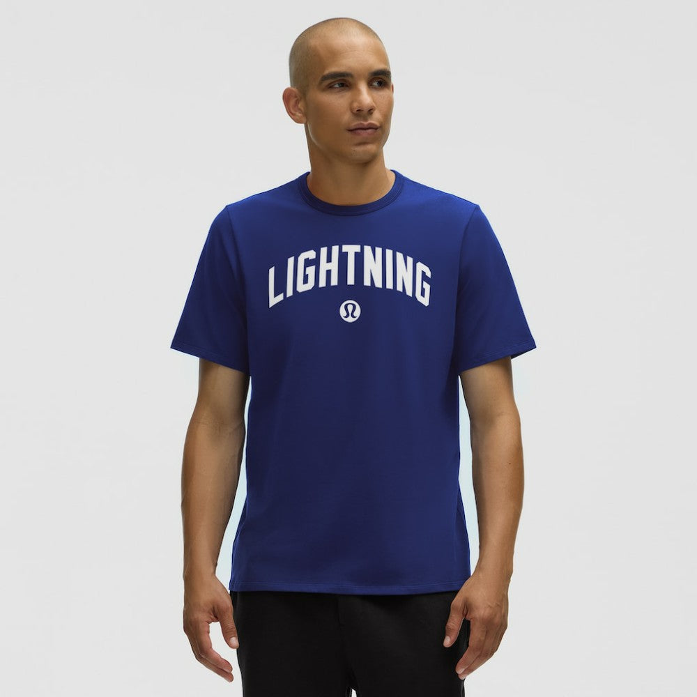 Tampa Bay Lightning lululemon Organic Cotton Classic-Fit T-Shirt Larkspur