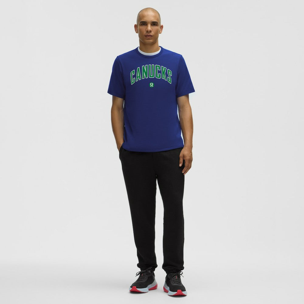 Vancouver Canucks lululemon Organic Cotton Classic-Fit T-Shirt Larkspur
