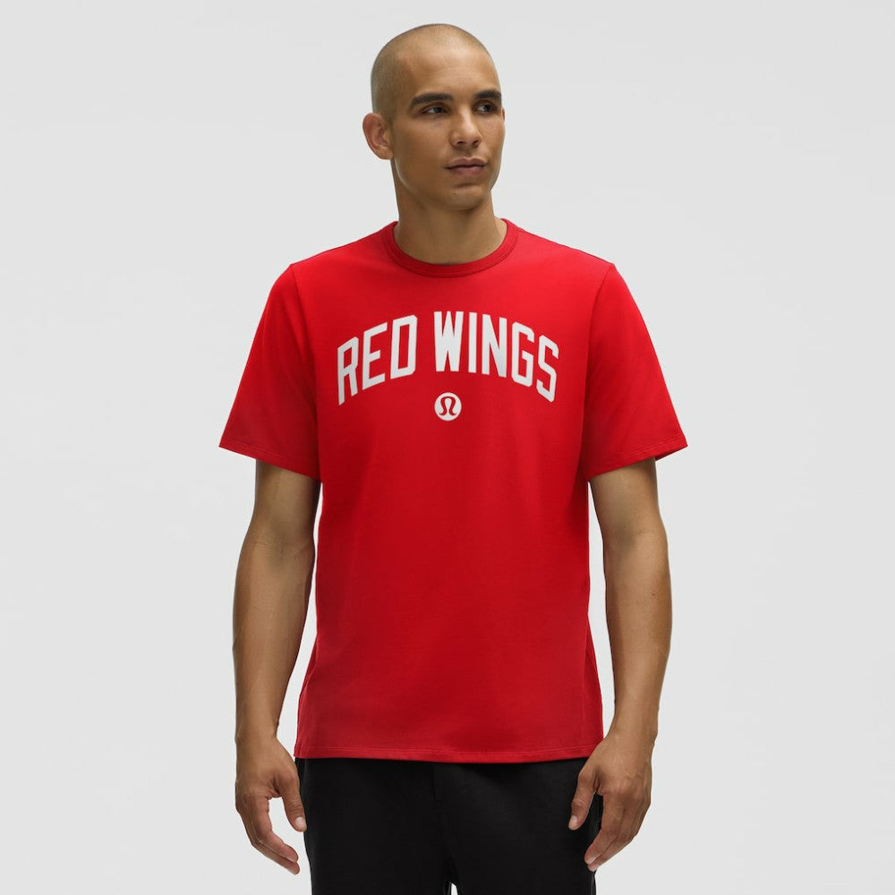 Detroit Red Wings lululemon Organic Cotton Classic-Fit T-Shirt True Red