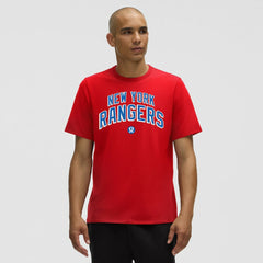 New York Rangers lululemon Organic Cotton Classic-Fit T-Shirt True Red