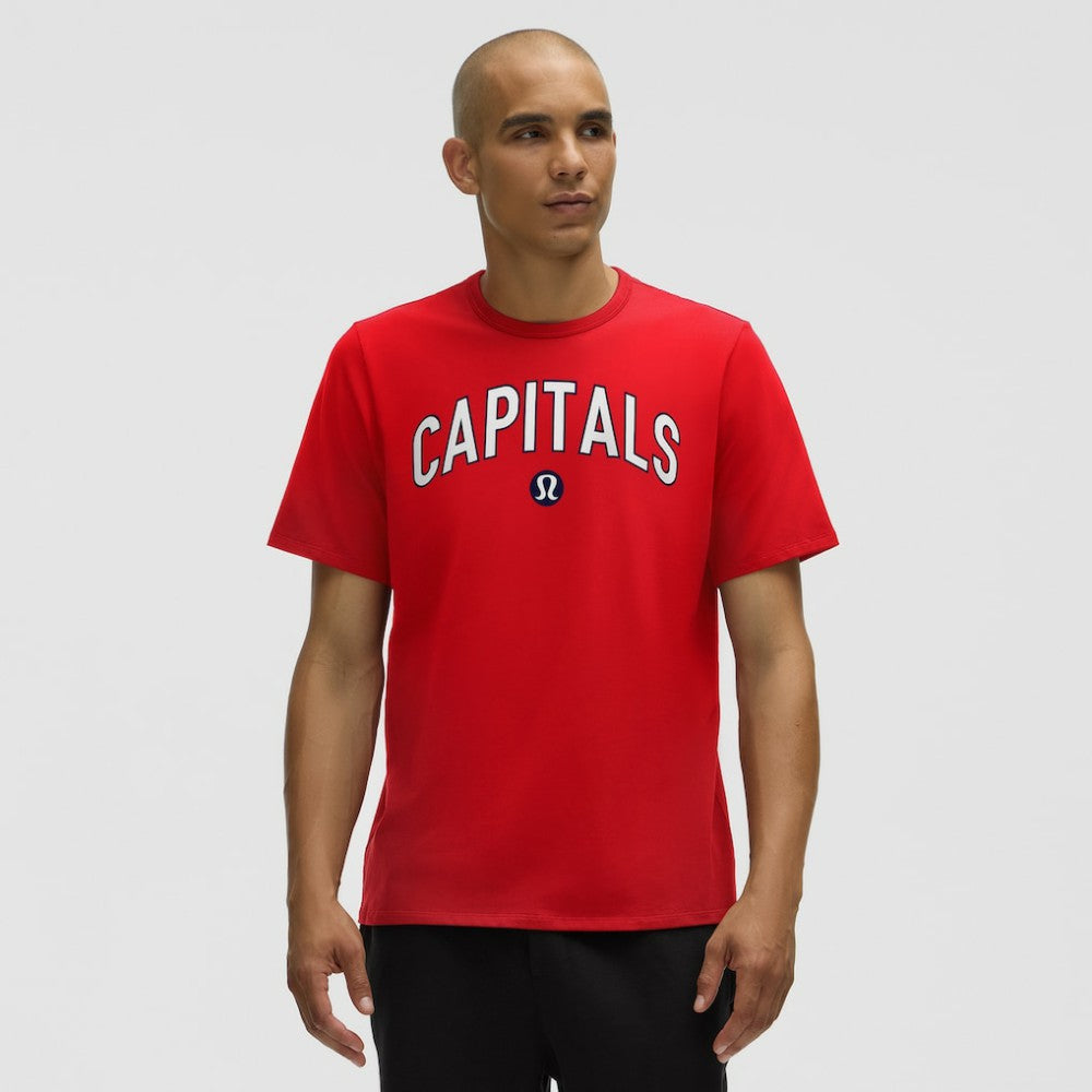 Washington Capitals lululemon Organic Cotton Classic-Fit T-Shirt True Red