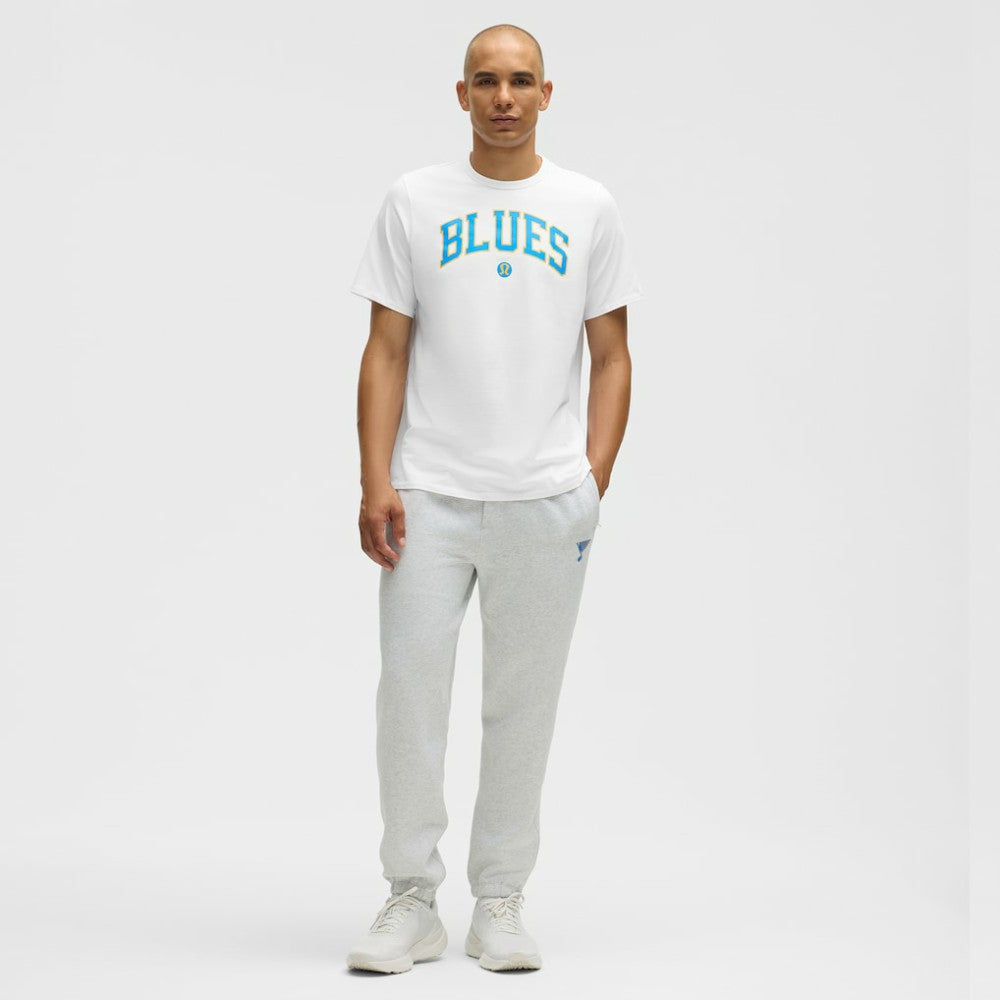 St. Louis Blues lululemon Organic Cotton Classic-Fit T-Shirt White