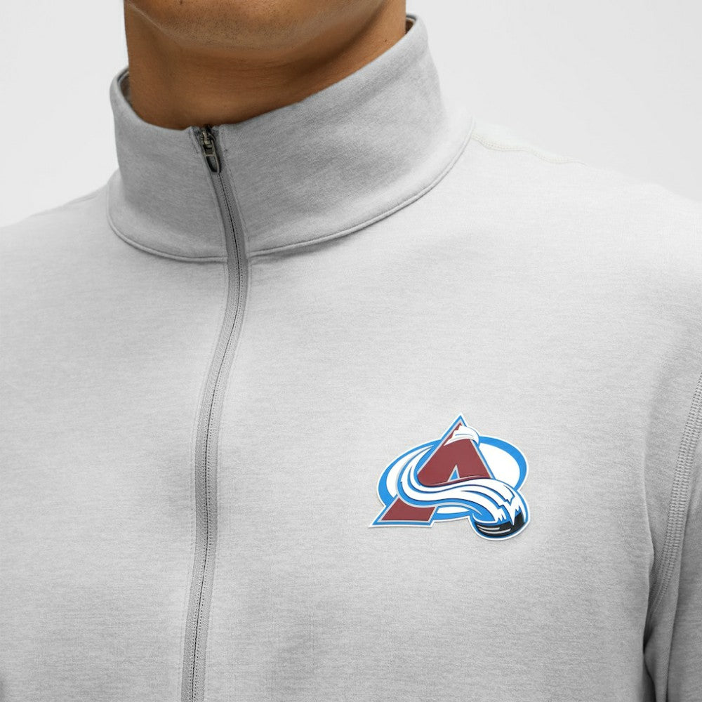 Colorado Avalanche lululemon Soft Jersey Half-Zip Pullover Heather Gray