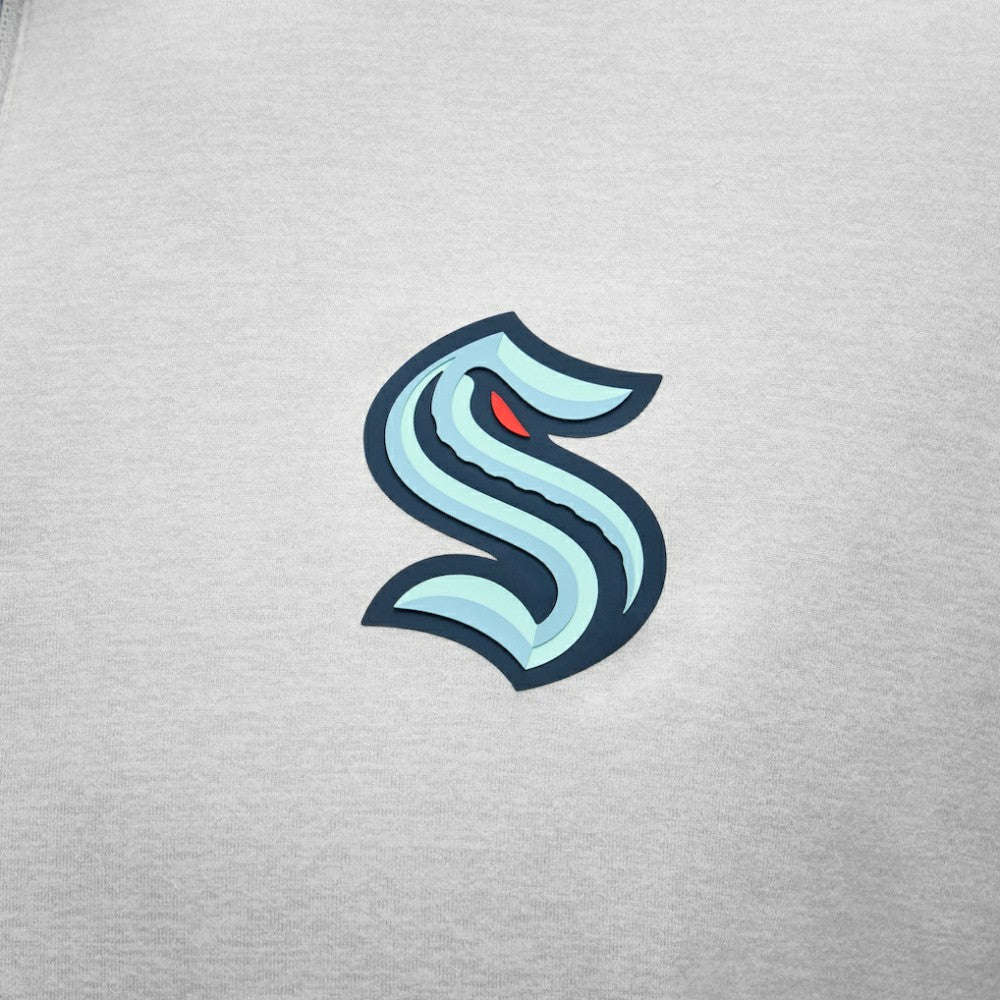 Seattle Kraken lululemon Soft Jersey Half-Zip Pullover Heather Gray