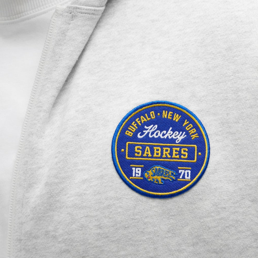 Buffalo Sabres lululemon Steady State Full-Zip Hoodie Heathered Core Ultra Light Grey