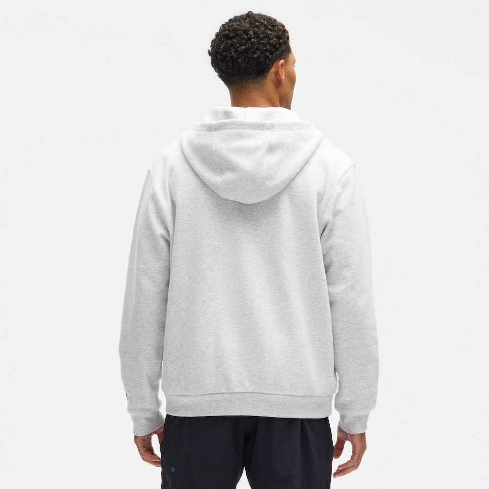 Detroit Red Wings lululemon Steady State Full-Zip Hoodie Heathered Core Ultra Light Grey