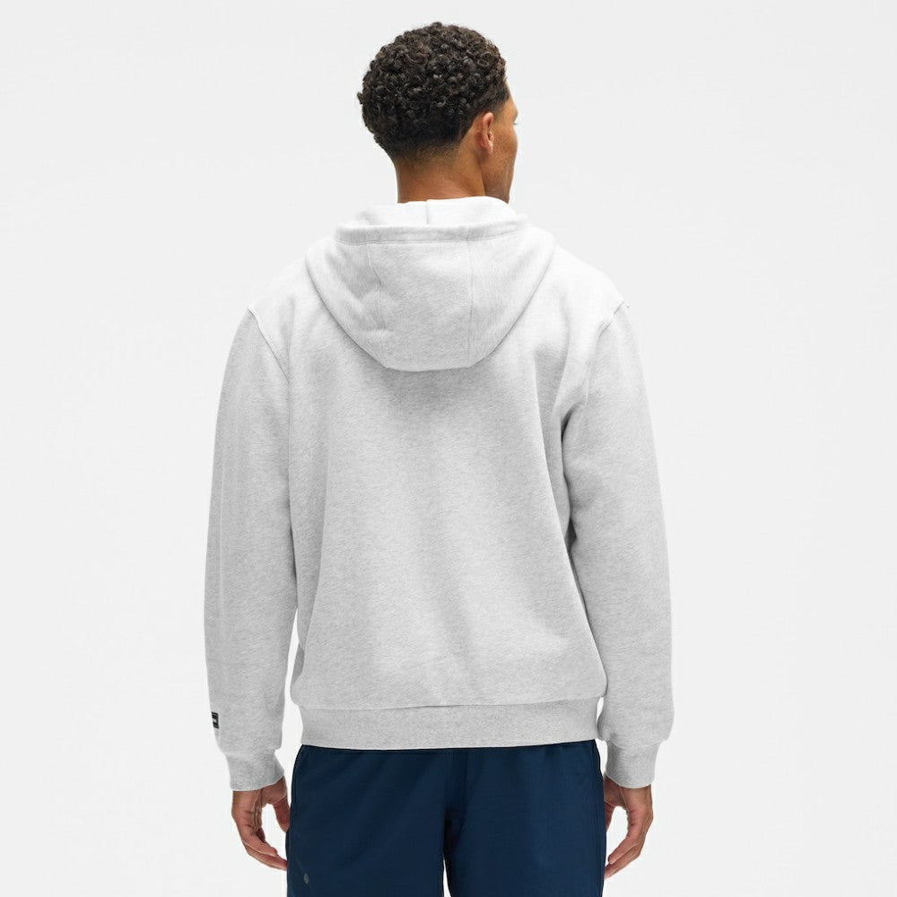 Edmonton Oilers lululemon Steady State Full-Zip Hoodie Heathered Core Ultra Light Grey