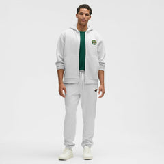 Minnesota Wild lululemon Steady State Full-Zip Hoodie Heathered Core Ultra Light Grey