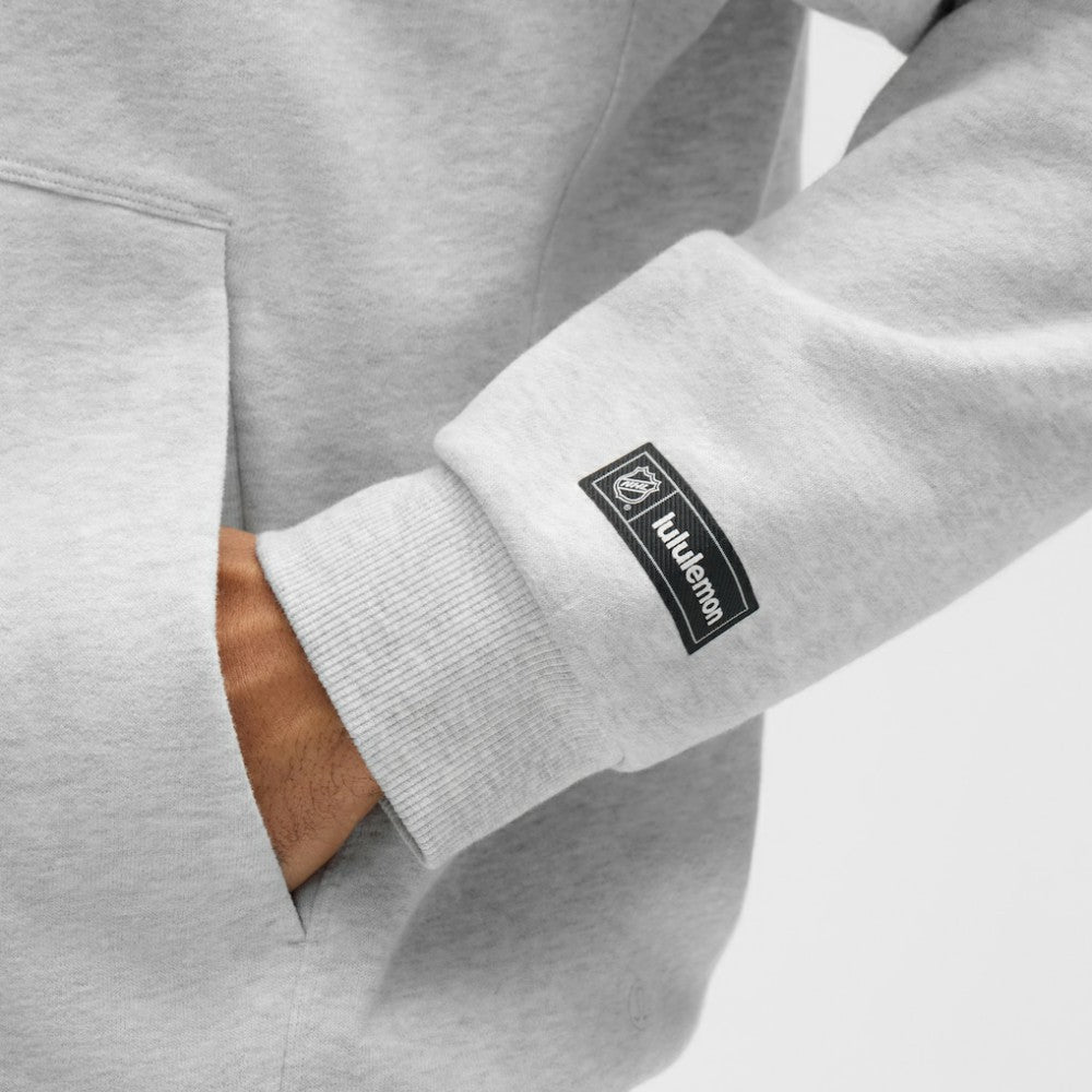 Minnesota Wild lululemon Steady State Full-Zip Hoodie Heathered Core Ultra Light Grey